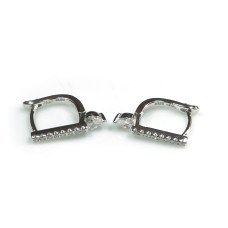 Фини сребърни обеци